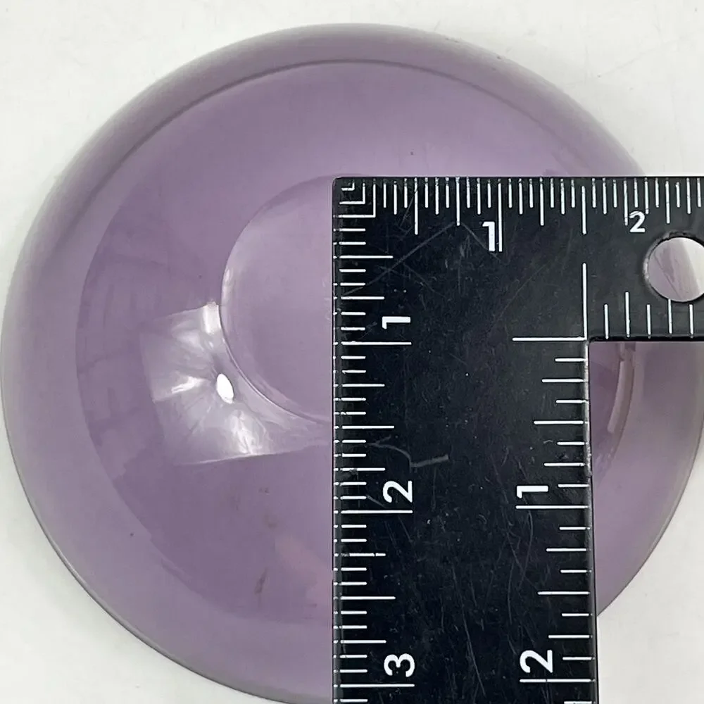 Orrefors Sweden Bowls Set of 4 Purple Amethyst Glass Dessert Serving Home Line